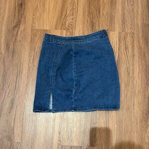 Brand New Without Tags Denim Mini Skirt, Size S